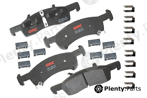 GRC - Ultra Brakes GMD934 — Brake Pad Set, disc brake