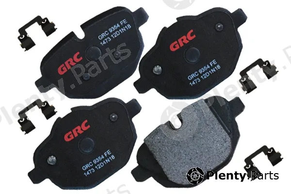GRC - Ultra Brakes GMD1473 — Brake Pad Set, disc brake