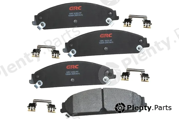 GRC - Ultra Brakes GMD1058A — Brake Pad Set, disc brake