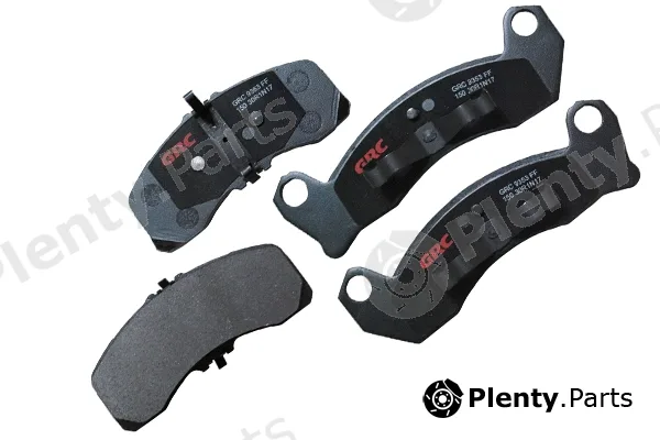 GRC - Ultra Brakes GMD150 — Brake Pad Set, disc brake