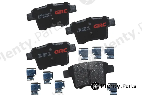 GRC - Ultra Brakes GCD1071 — Brake Pad Set, disc brake