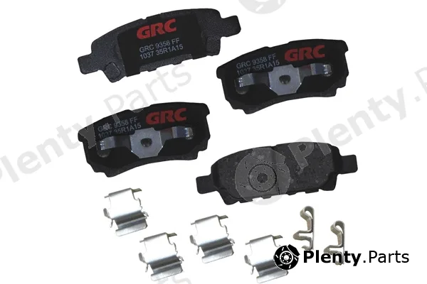 GRC - Ultra Brakes GCD1037 — Brake Pad Set, disc brake
