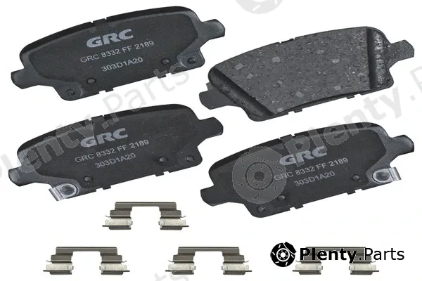 GRC - Ultra Brakes GCD2189 — Brake Pad Set, disc brake