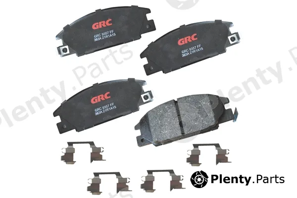 GRC - Ultra Brakes GCD363A — Brake Pad Set, disc brake