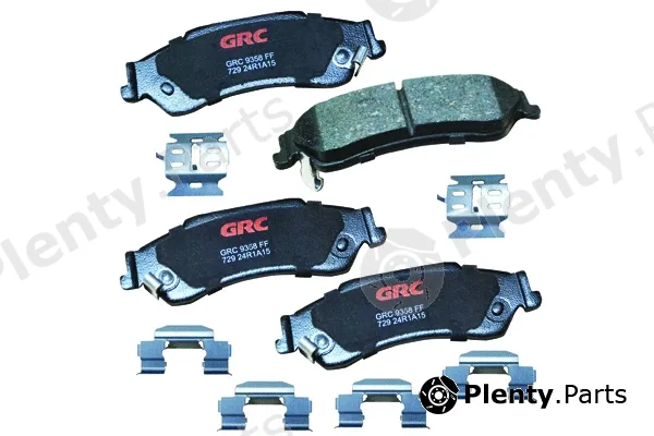 GRC - Ultra Brakes GCD729 — Brake Pad Set, disc brake