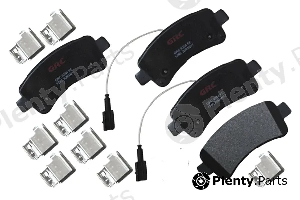 GRC - Ultra Brakes GMD1746 — Brake Pad Set, disc brake