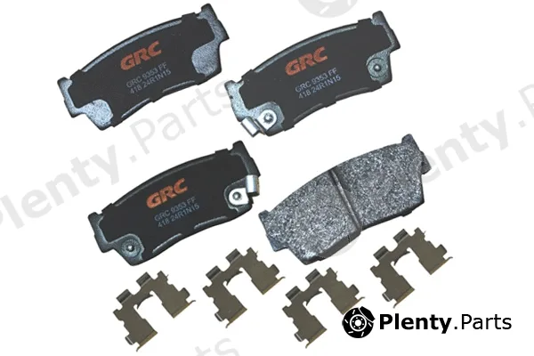 GRC - Ultra Brakes GMD418 — Brake Pad Set, disc brake