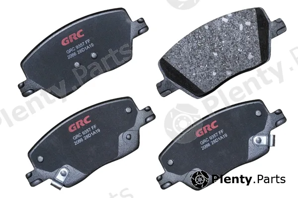 GRC - Ultra Brakes GCD2066 — Brake Pad Set, disc brake
