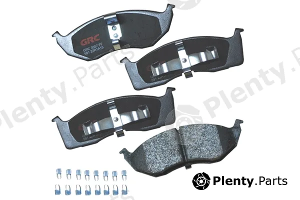 GRC - Ultra Brakes GCD591 — Brake Pad Set, disc brake