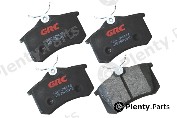 GRC - Ultra Brakes GMD340 — Brake Pad Set, disc brake