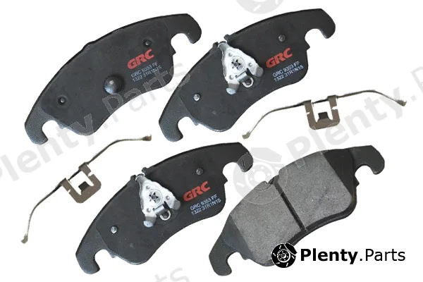 GRC - Ultra Brakes GMD1322 — Brake Pad Set, disc brake