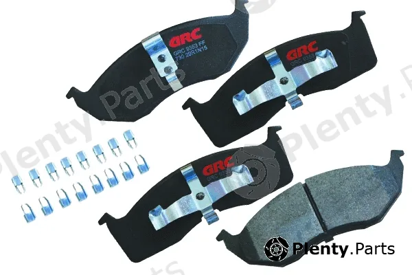 GRC - Ultra Brakes GMD730 — Brake Pad Set, disc brake