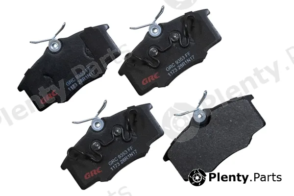 GRC - Ultra Brakes GMD1173 — Brake Pad Set, disc brake