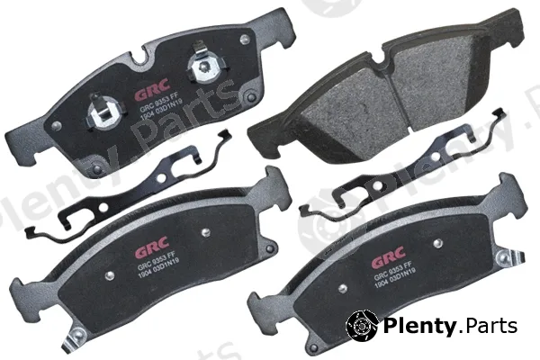 GRC - Ultra Brakes GMD1904 — Brake Pad Set, disc brake