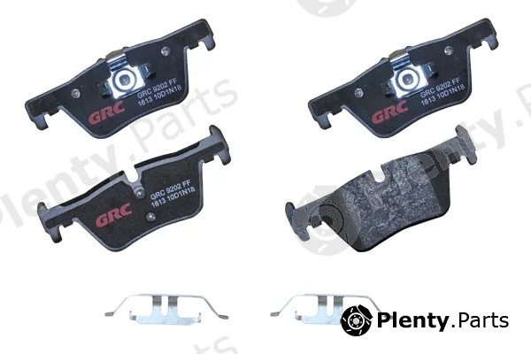 GRC - Ultra Brakes GCD1613 — Brake Pad Set, disc brake