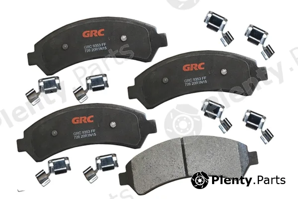 GRC - Ultra Brakes GMD726 — Brake Pad Set, disc brake