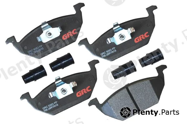 GRC - Ultra Brakes GMD768 — Brake Pad Set, disc brake