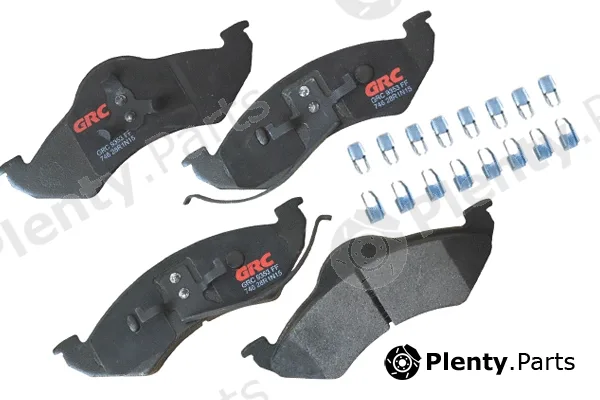 GRC - Ultra Brakes GMD746 — Brake Pad Set, disc brake