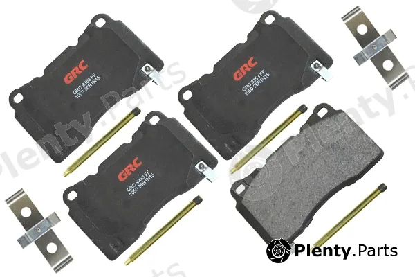 GRC - Ultra Brakes GMD1050 — Brake Pad Set, disc brake