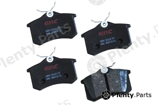 GRC - Ultra Brakes GCD340 — Brake Pad Set, disc brake