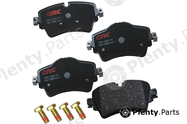 GRC - Ultra Brakes GCD1801 — Brake Pad Set, disc brake