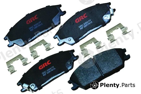 GRC - Ultra Brakes GMD497 — Brake Pad Set, disc brake