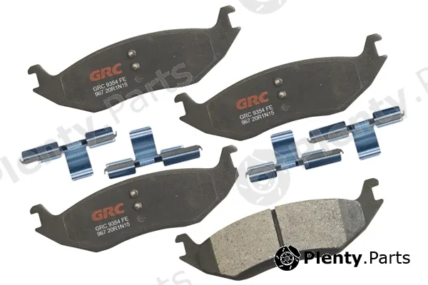 GRC - Ultra Brakes GMD967 — Brake Pad Set, disc brake