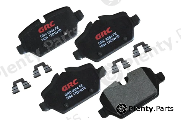 GRC - Ultra Brakes GMD1554 — Brake Pad Set, disc brake