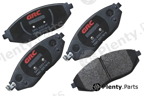 GRC - Ultra Brakes GMD1590 — Brake Pad Set, disc brake