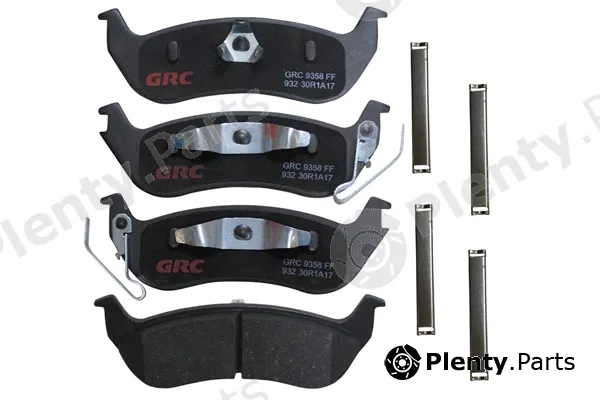 GRC - Ultra Brakes GCD932 — Brake Pad Set, disc brake