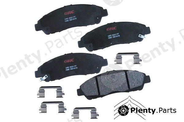 GRC - Ultra Brakes GCD1896 — Brake Pad Set, disc brake