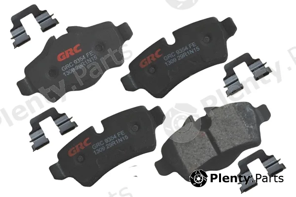 GRC - Ultra Brakes GMD1309 — Brake Pad Set, disc brake