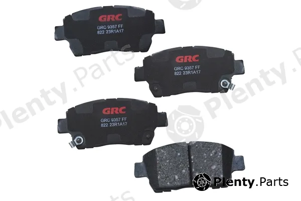 GRC - Ultra Brakes GCD822 — Brake Pad Set, disc brake