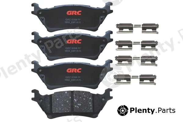 GRC - Ultra Brakes GCD1602 — Brake Pad Set, disc brake