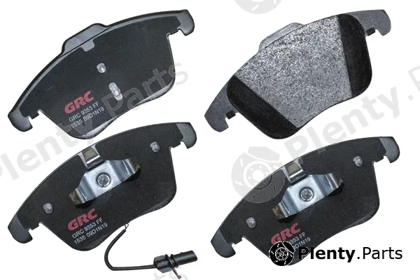 GRC - Ultra Brakes GMD1535 — Brake Pad Set, disc brake
