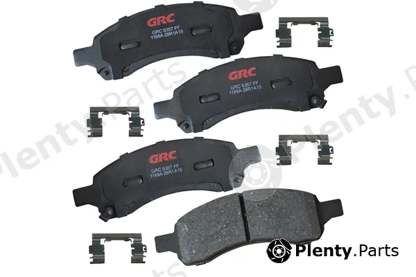 GRC - Ultra Brakes GCD1169A — Brake Pad Set, disc brake