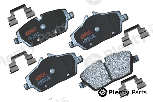 GRC - Ultra Brakes GMD1308 — Brake Pad Set, disc brake