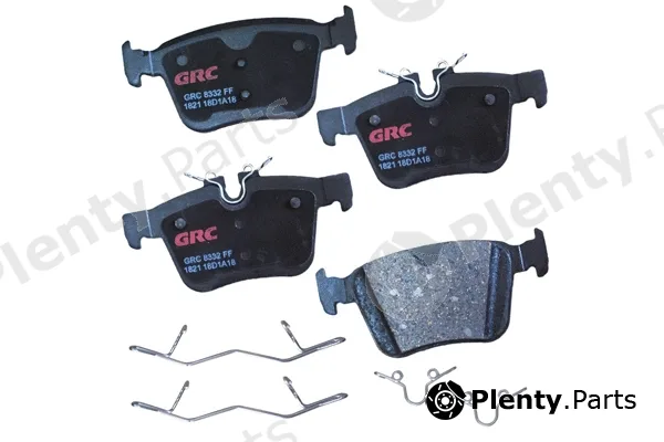 GRC - Ultra Brakes GCD1821 — Brake Pad Set, disc brake