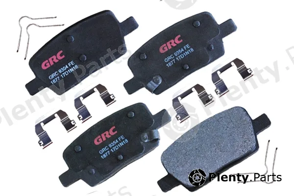 GRC - Ultra Brakes GMD1877 — Brake Pad Set, disc brake