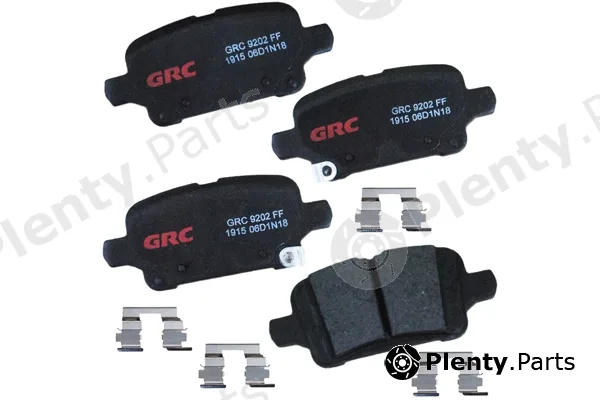 GRC - Ultra Brakes GCD1915 — Brake Pad Set, disc brake