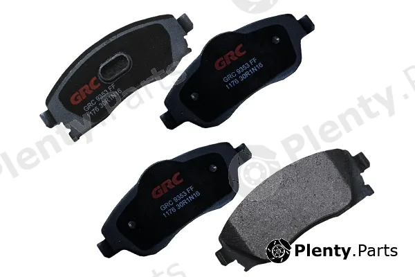 GRC - Ultra Brakes GMD1176 — Brake Pad Set, disc brake