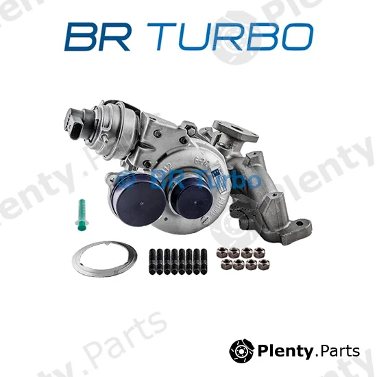 BR Turbo BRTX7296 — Charger, charging (supercharged/turbocharged) NEW BR TURBO TURBOCHARGER WITH GASKET KIT