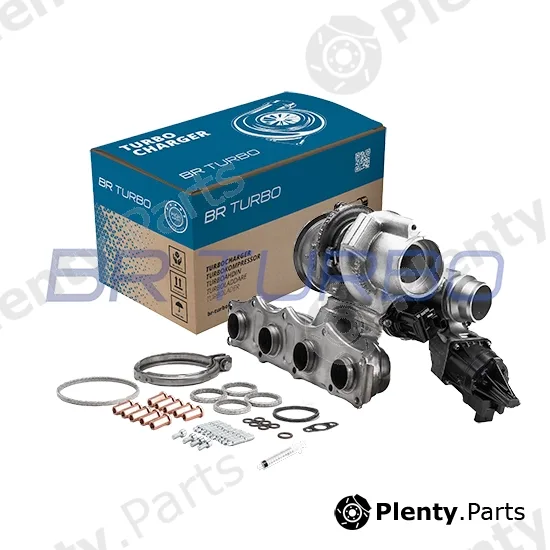 BR Turbo 49U7702126RSM — Charger, charging (supercharged/turbocharged) REMANUFACTURED TURBOCHARGER WITH MOUNTING KIT