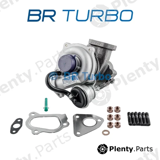 BR Turbo BRT6583 — Charger, charging (supercharged/turbocharged) NEW BR TURBO TURBOCHARGER WITH GASKET KIT