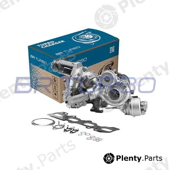 BR Turbo 10009930115RSG — Charger, charging (supercharged/turbocharged) REMANUFACTURED TURBOCHARGER WITH GASKET KIT