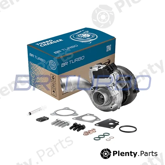 BR Turbo 53049880054RSM — Charger, charging (supercharged/turbocharged) REMANUFACTURED TURBOCHARGER WITH MOUNTING KIT