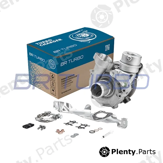 BR Turbo 54389880018RSM — Charger, charging (supercharged/turbocharged) REMANUFACTURED TURBOCHARGER WITH MOUNTING KIT
