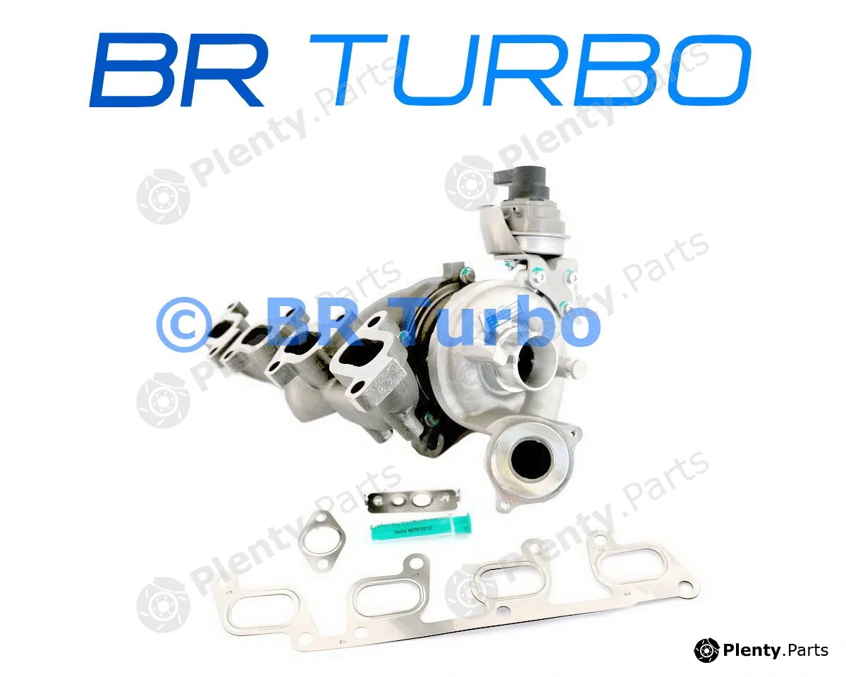 BR Turbo BRTX7363 — Charger, charging (supercharged/turbocharged) NEW BR TURBO TURBOCHARGER WITH GASKET KIT
