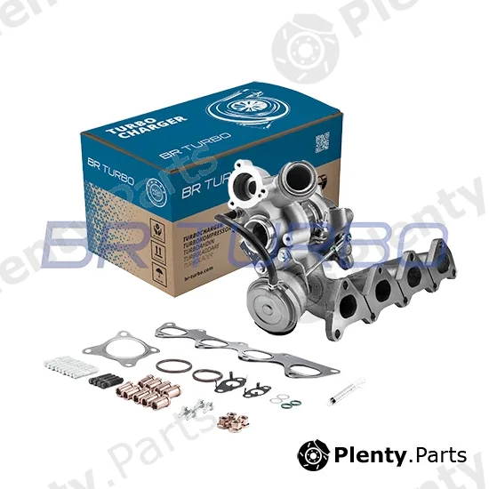 BR Turbo BRTX7511M — Charger, charging (supercharged/turbocharged) NEW BR TURBO TURBOCHARGER WITH MOUNTING KIT