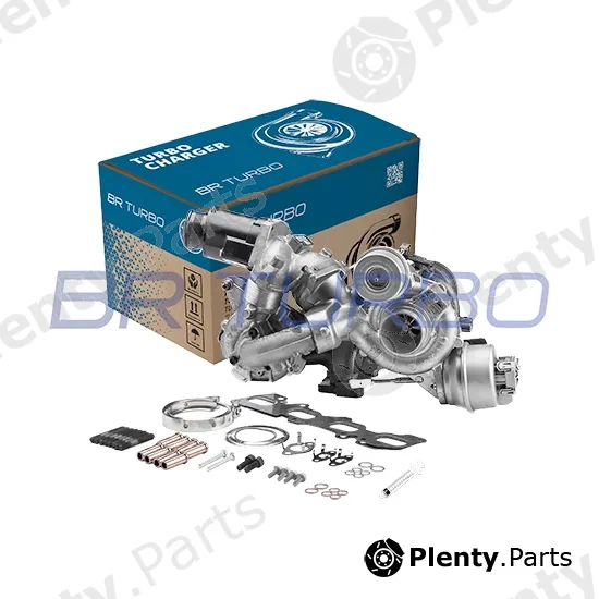 BR Turbo 10009930115RSM — Charger, charging (supercharged/turbocharged) REMANUFACTURED TURBOCHARGER WITH MOUNTING KIT